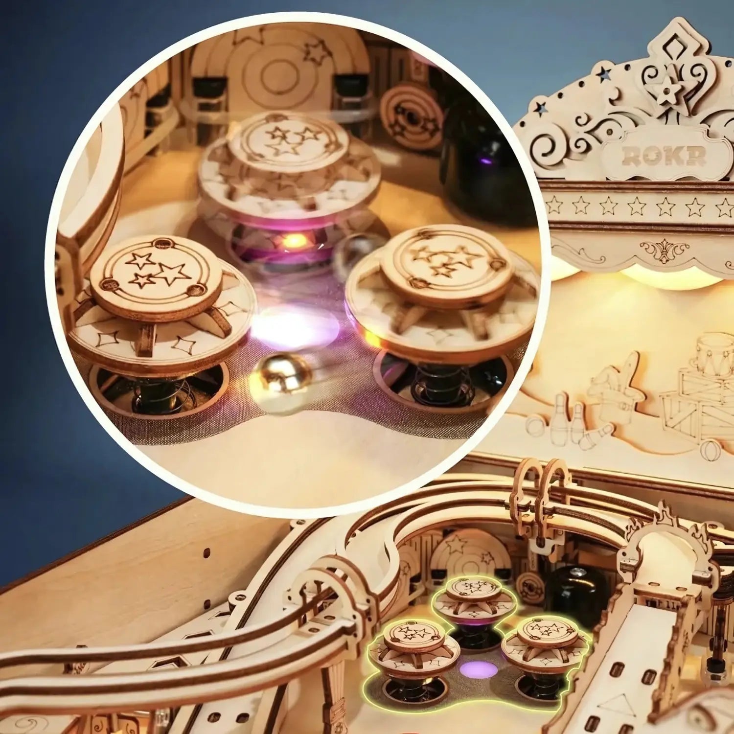 Puzzle 3D Pinball Machine - Crafterra