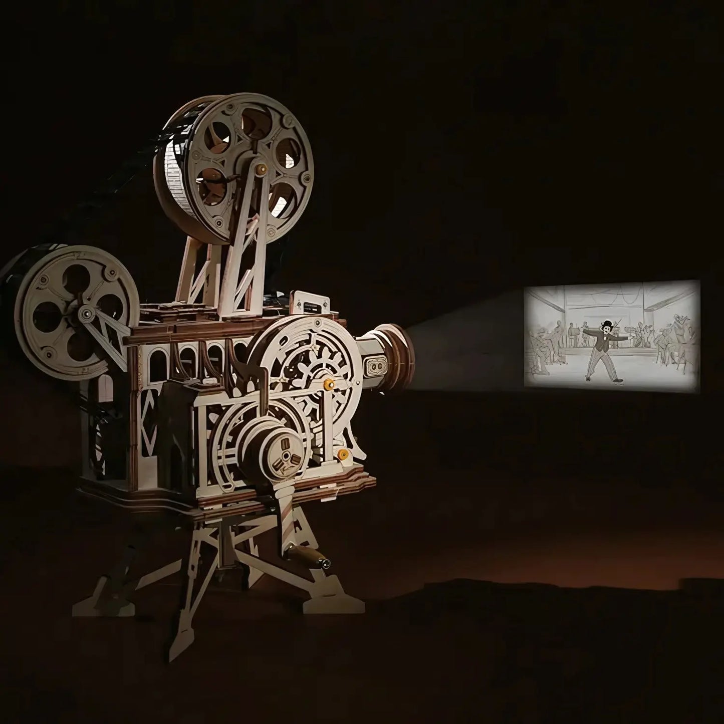Puzzle 3D Projecteur Cinéma Vitascope Crafterra