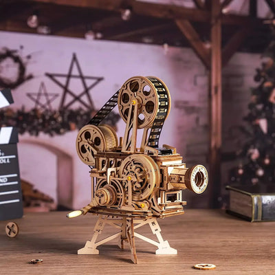 Puzzle 3D Projecteur Cinéma Vitascope Crafterra