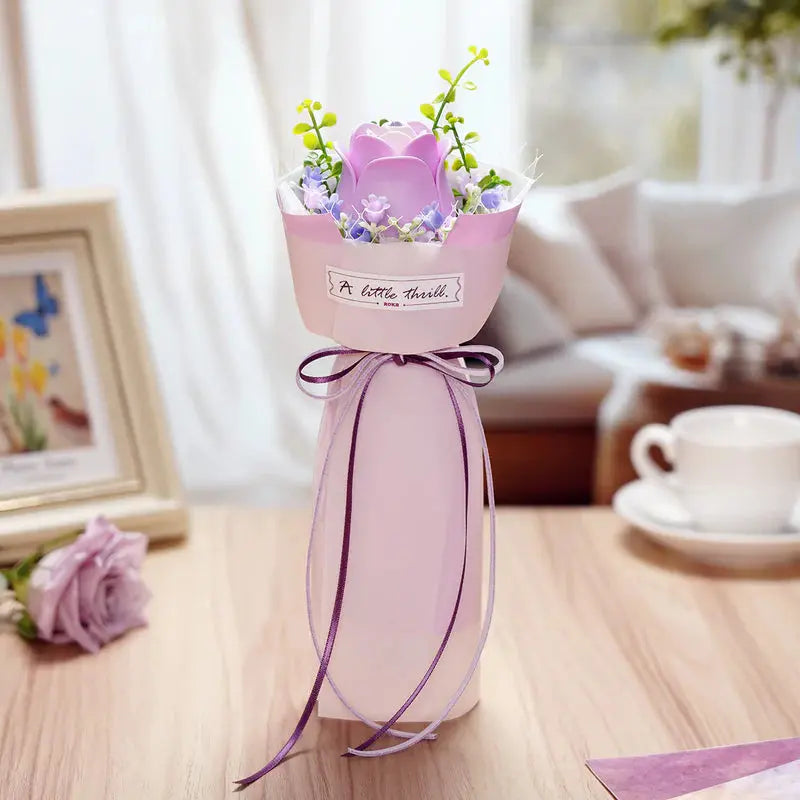 Puzzle 3D Rose Violette Crafterra