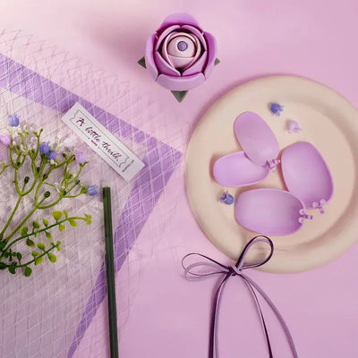 Puzzle 3D Rose Violette Crafterra
