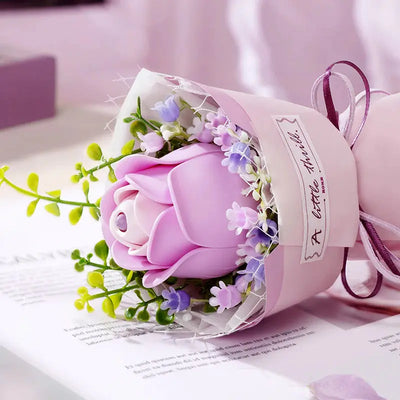 Puzzle 3D Rose Violette Crafterra