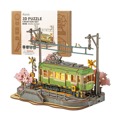 Puzzle 3D Sakura Journey Crafterra