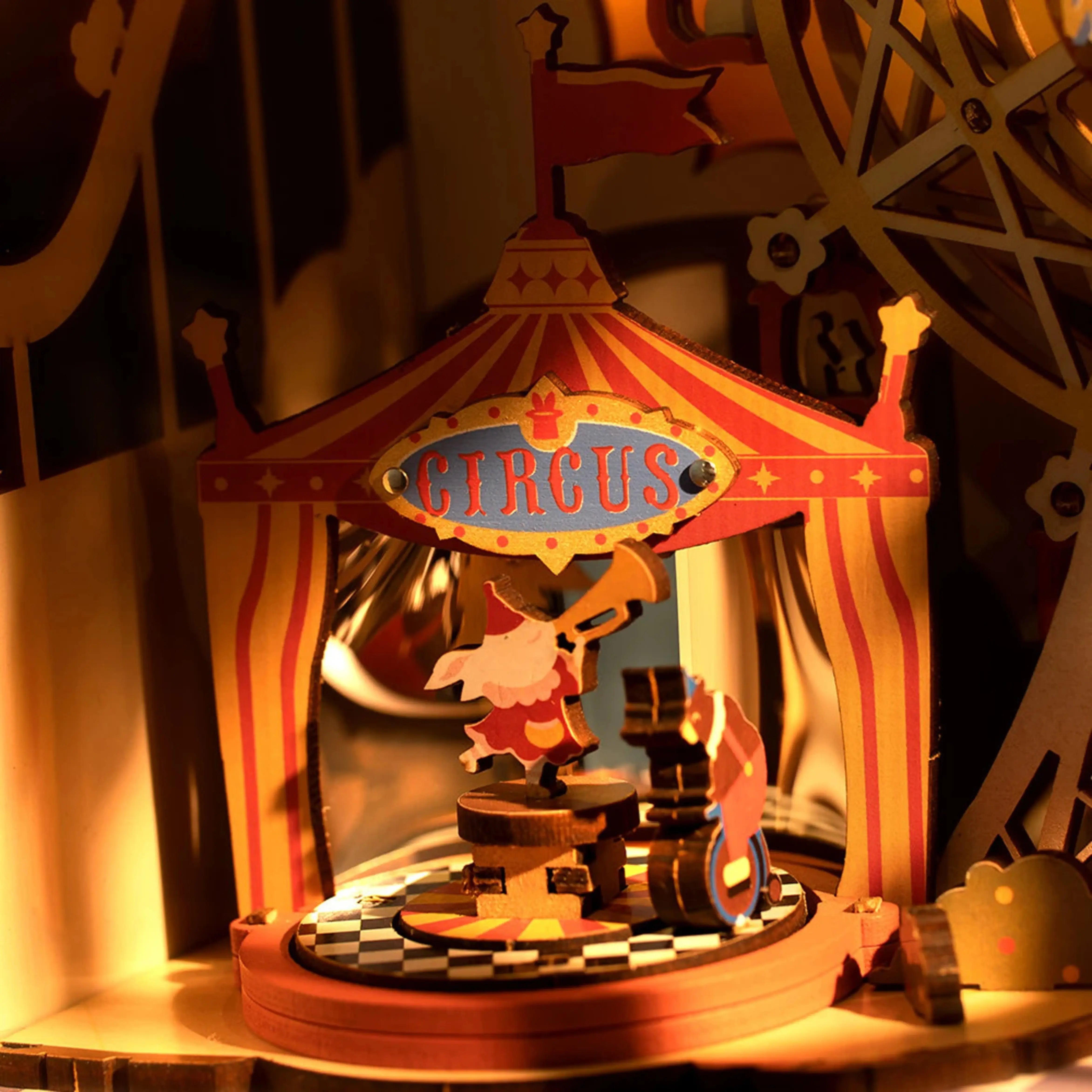 Puzzle 3D Sunset Carnival - Crafterra