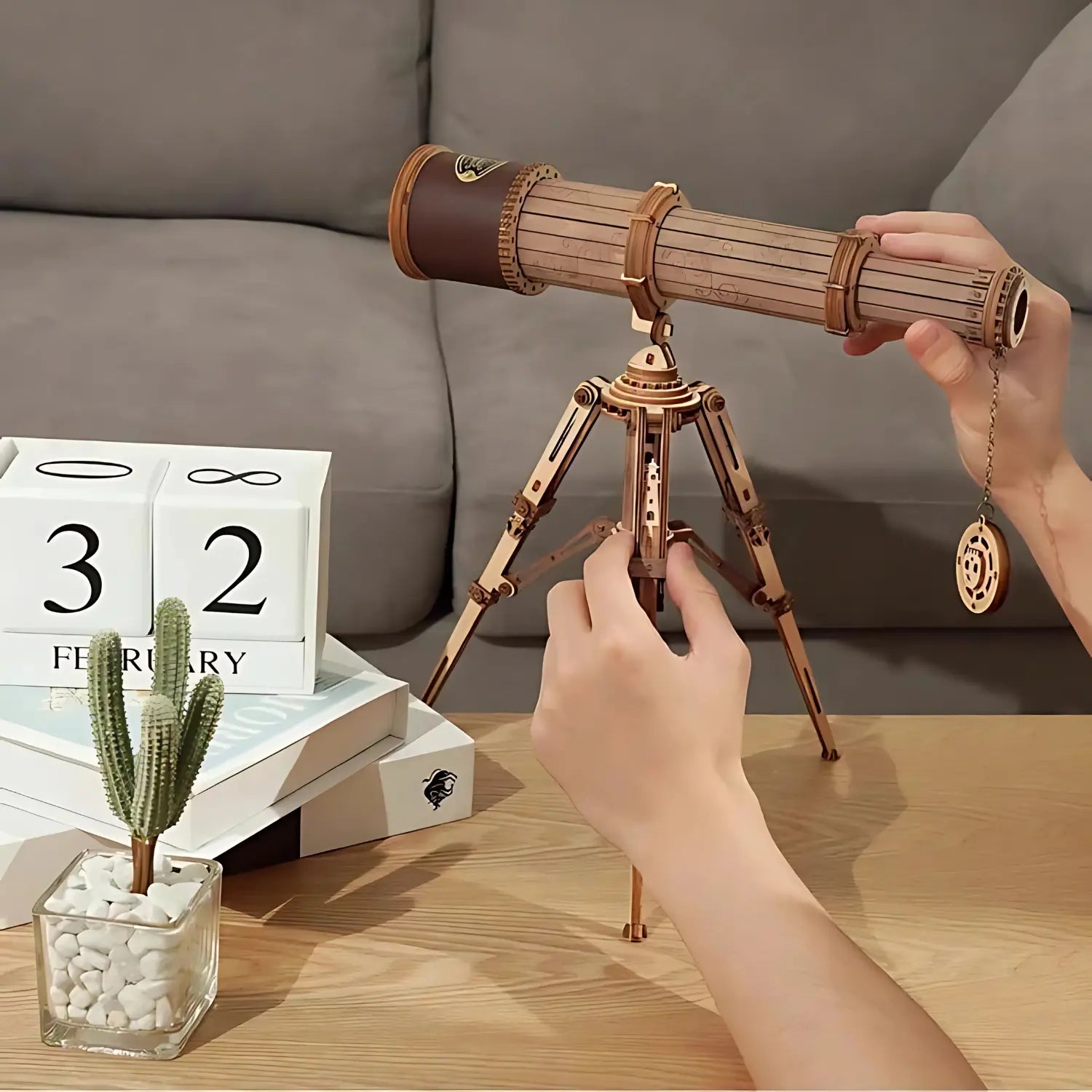 Puzzle 3D Télescope monoculaire - Crafterra