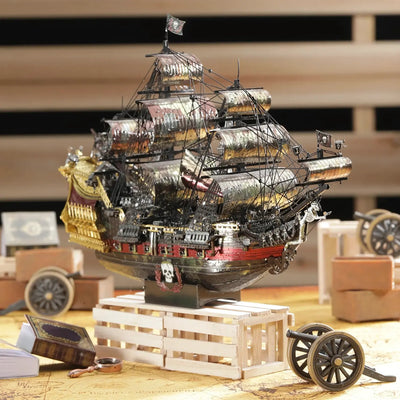 Puzzle 3D The Queen Anne's Revenge Crafterra