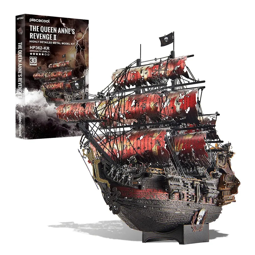 Puzzle 3D Queen Anne's Revenge II - Crafterra