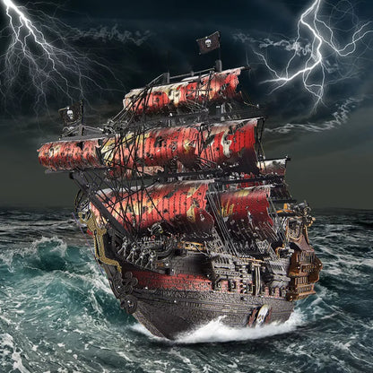 Puzzle 3D Queen Anne's Revenge II - Crafterra