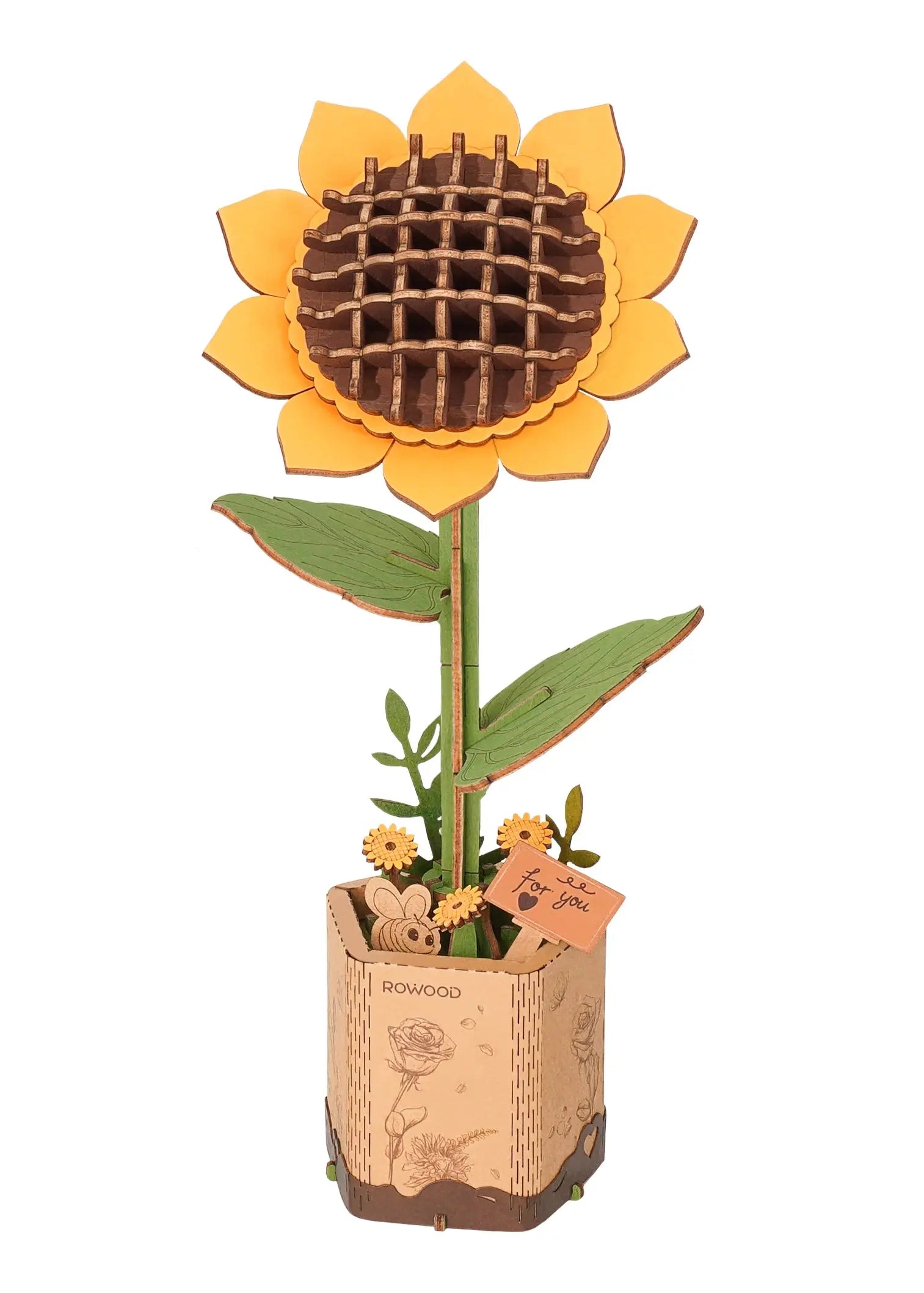 Puzzle 3D Tournesol Crafterra