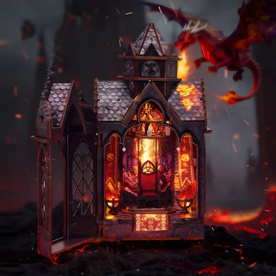 Book Nook Spire of the Wyrm