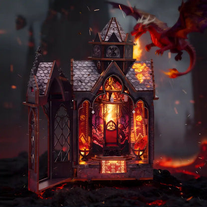 Book Nook Spire of the Wyrm