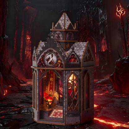 Book Nook Spire of the Wyrm