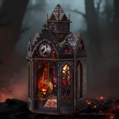 Book Nook Spire of the Wyrm