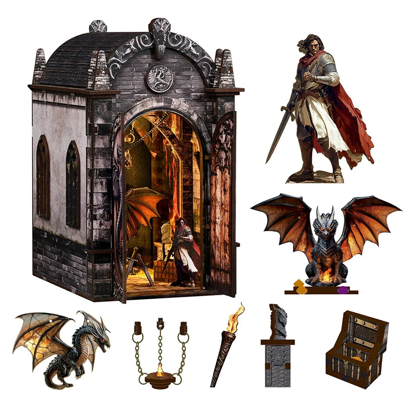 Book Nook Dragons Treasure Labyrinth