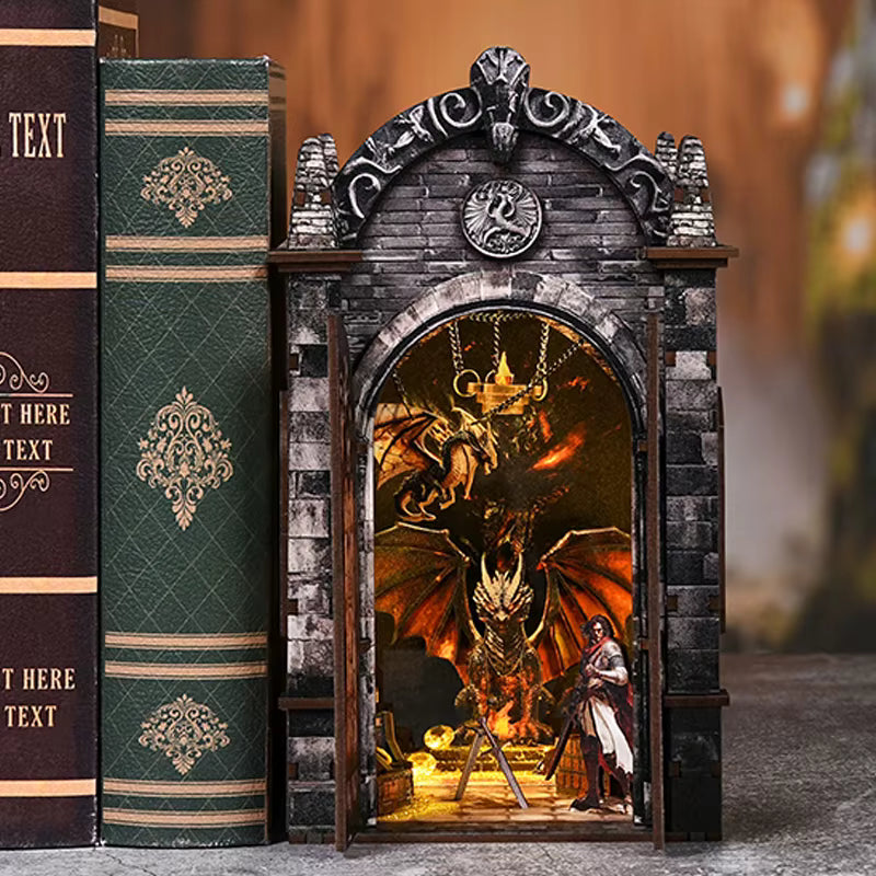 Book Nook Dragons Treasure Labyrinth