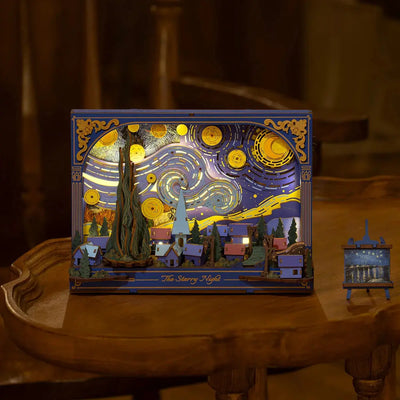 Puzzle 3D Peinture de La Nuit étoilée - Crafterra