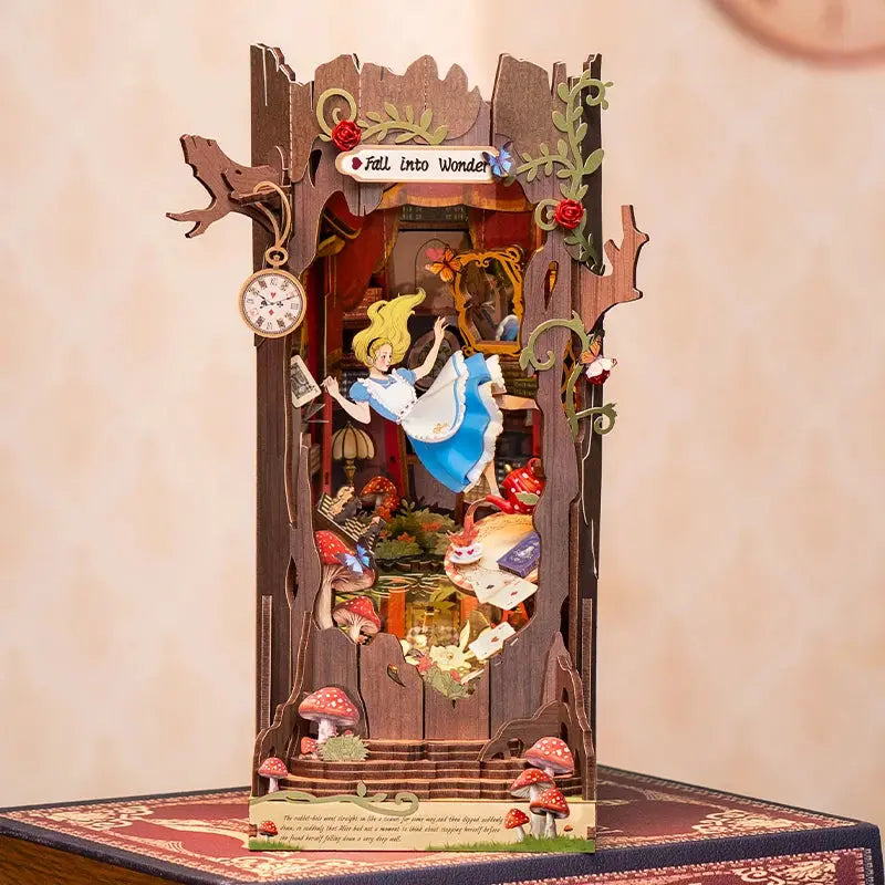 Book Nook Fall Into Wonder