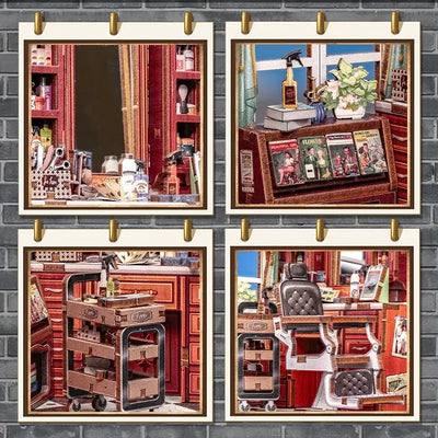 Book Nook John's Hair Salon - Crafterra