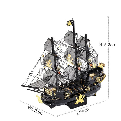 Puzzle 3D The Black Pearl