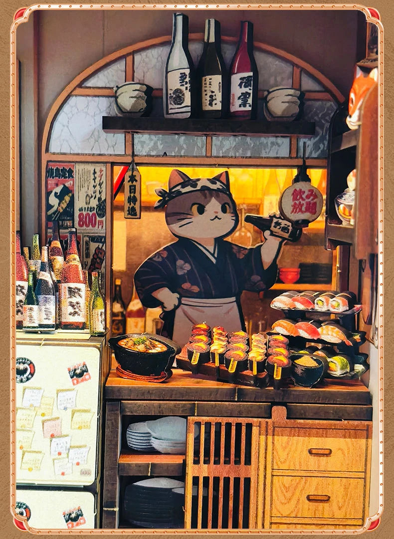 Book Nook Sakura Sushi House