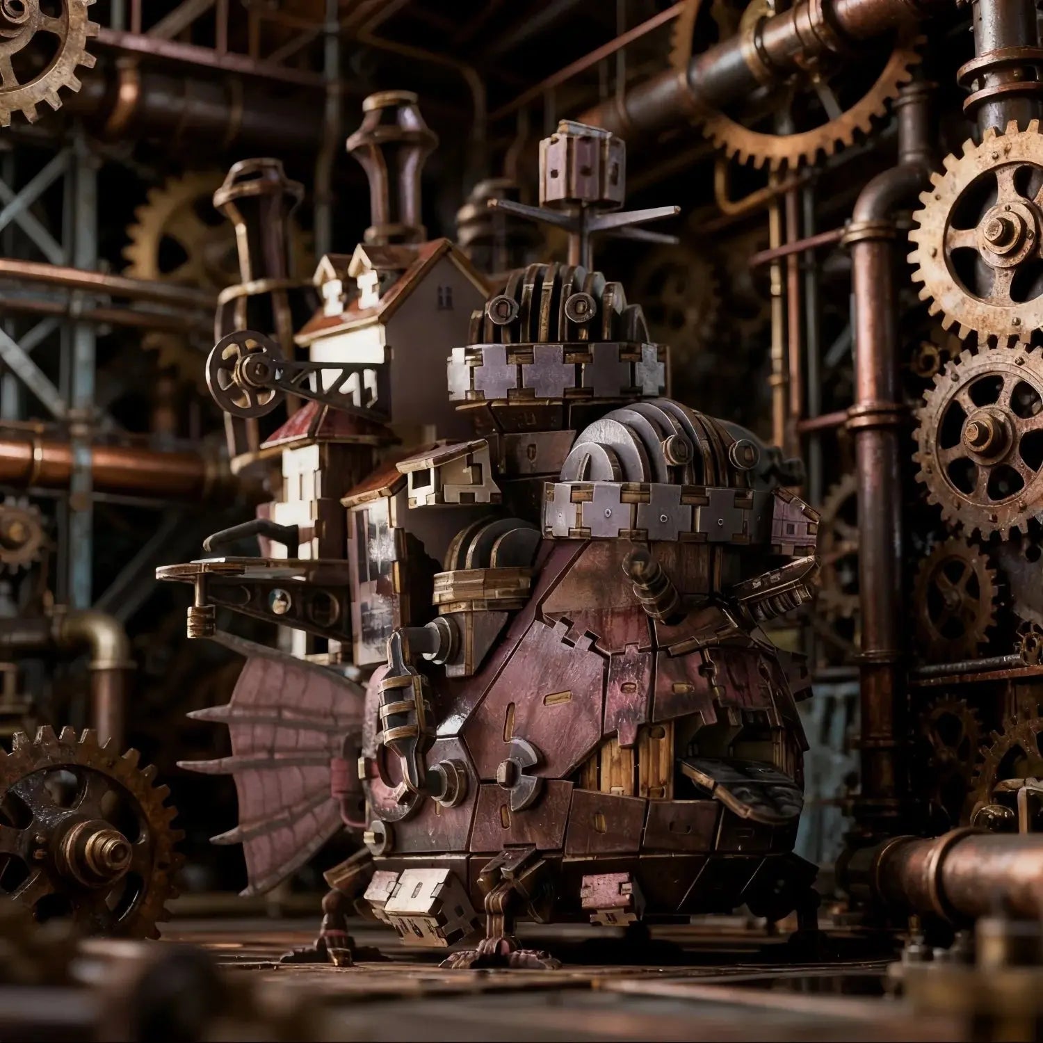 Puzzle 3D Château Ambulant Fantastique