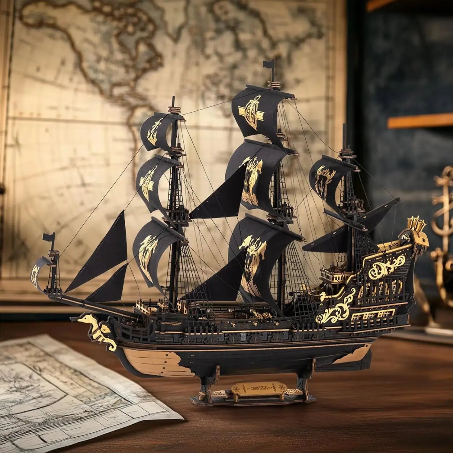 Puzzle 3D The Seahorse Barque - Crafterra