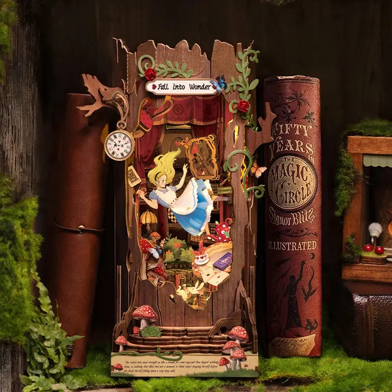Book Nook Fall Into Wonder