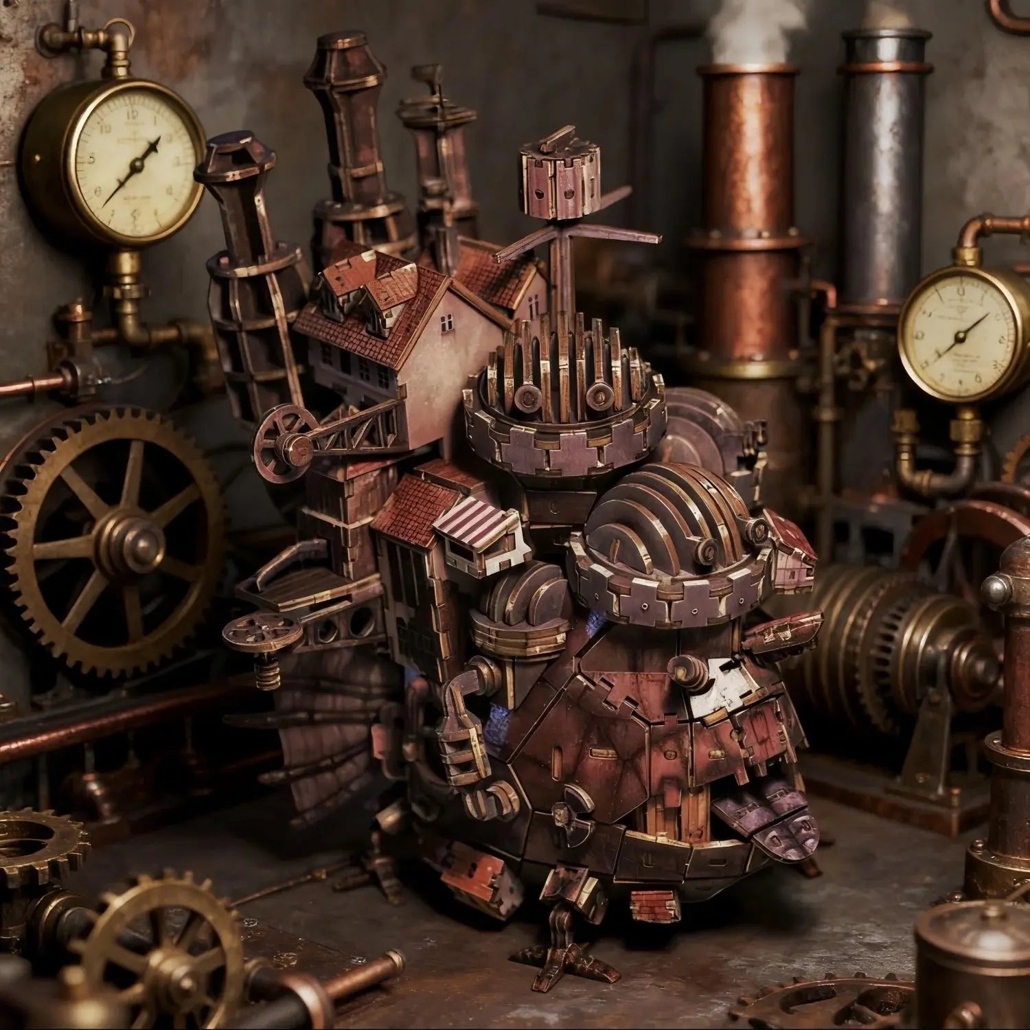 Puzzle 3D Château Ambulant Fantastique