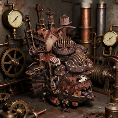Puzzle 3D Château Ambulant Fantastique