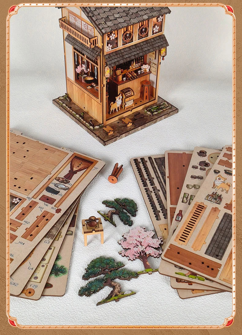 Book Nook Sakura Sushi House