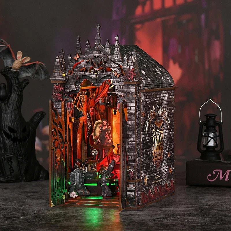 Book Nook Dark Castle - Crafterra