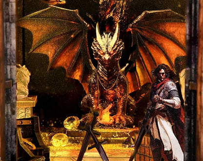 Book Nook Dragons Treasure Labyrinth