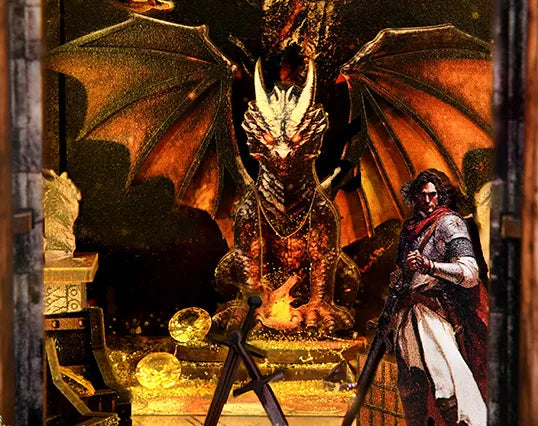 Book Nook Dragons Treasure Labyrinth
