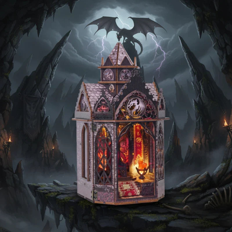 Book Nook Spire of the Wyrm