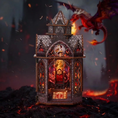 Book Nook Spire of the Wyrm