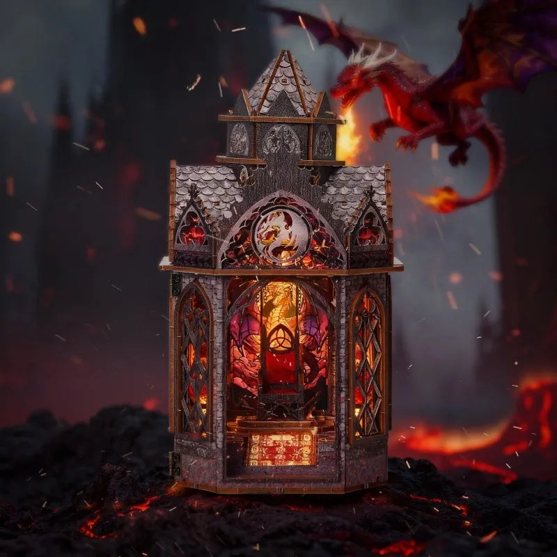 Book Nook Spire of the Wyrm