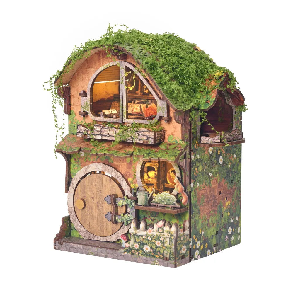 Book Nook Green Vine Cottage - Crafterra