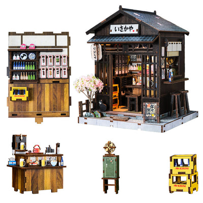 Book Nook Sake Alley Lane - Crafterra
