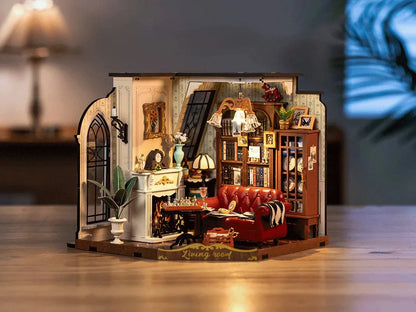 Maison Miniature Catherine's Living Room Crafterra