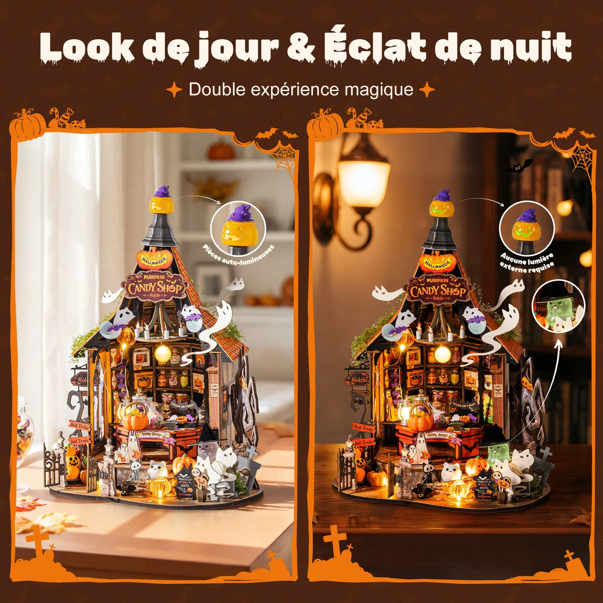 Maison Miniature Haunted Candy House - Crafterra