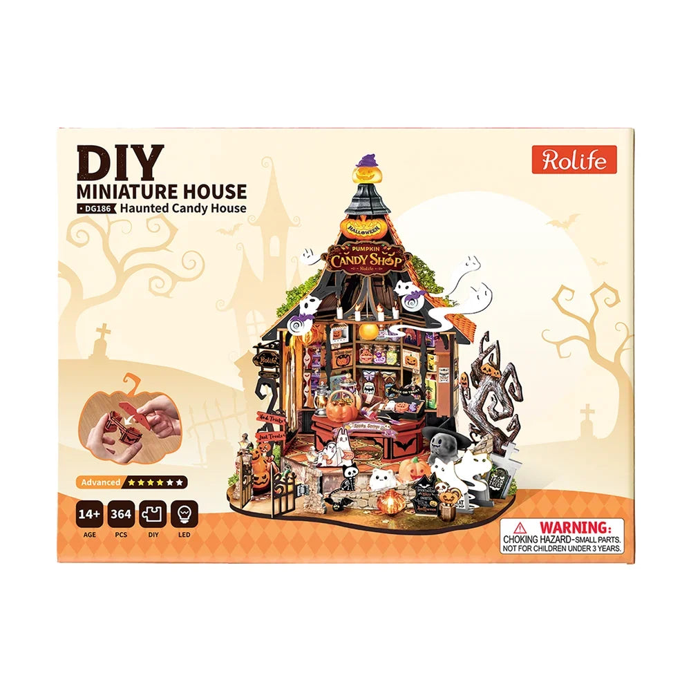 Maison Miniature Haunted Candy House - Crafterra
