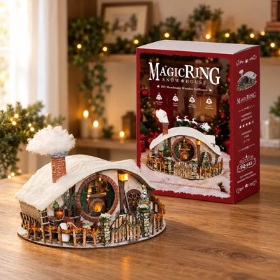 Maison Miniature Magic Ring Snow House