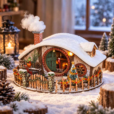 Maison Miniature Magic Ring Snow House