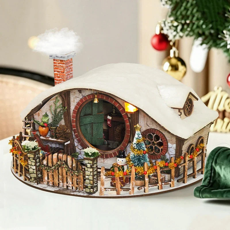 Maison Miniature Magic Ring Snow House