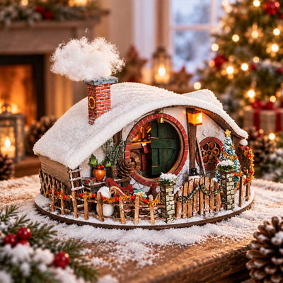 Maison Miniature Magic Ring Snow House