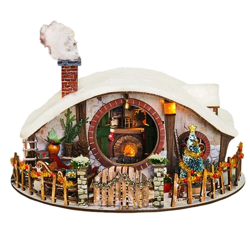 Maison Miniature Magic Ring Snow House
