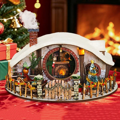 Maison Miniature Magic Ring Snow House