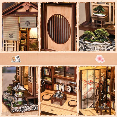 Book Nook Moss-Lantern Harmony Garden