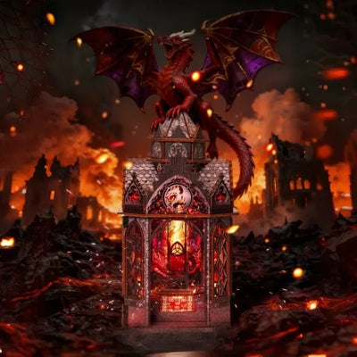 Book Nook Spire of the Wyrm