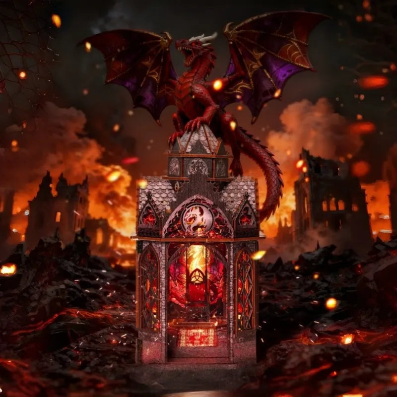Book Nook Spire of the Wyrm